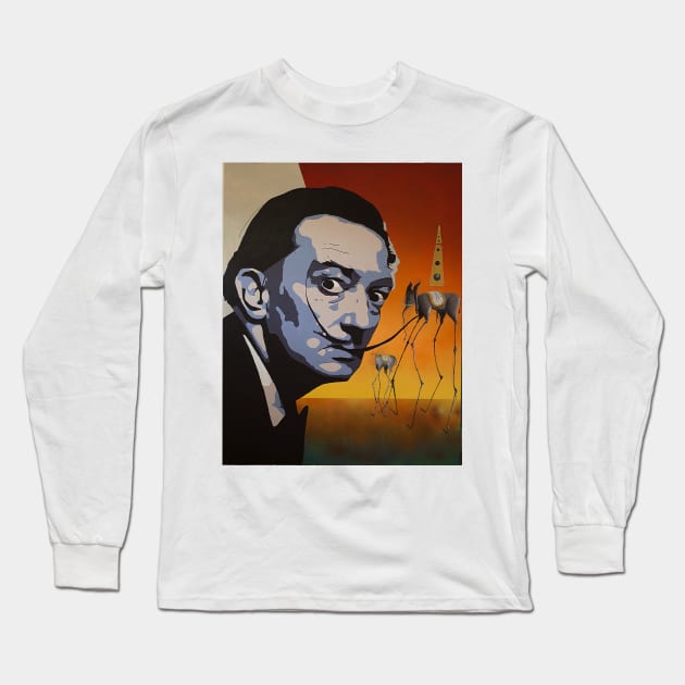 Dali Long Sleeve T-Shirt by lilyvtattoos